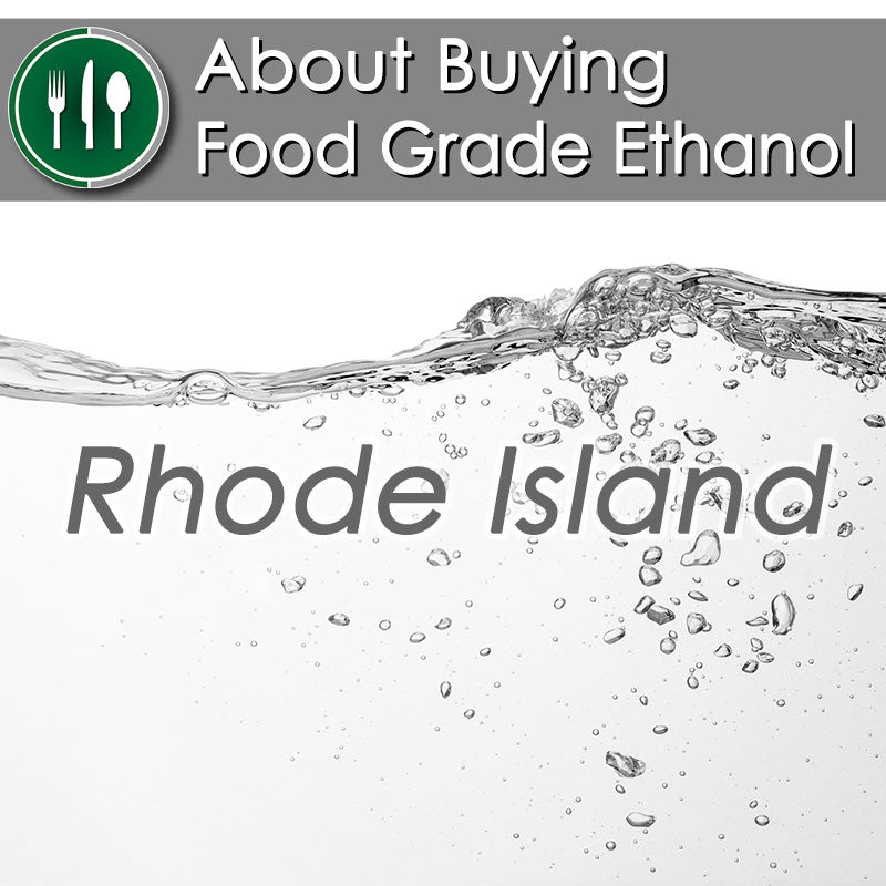 About Buying Food Grade Ethanol in Rhode Island