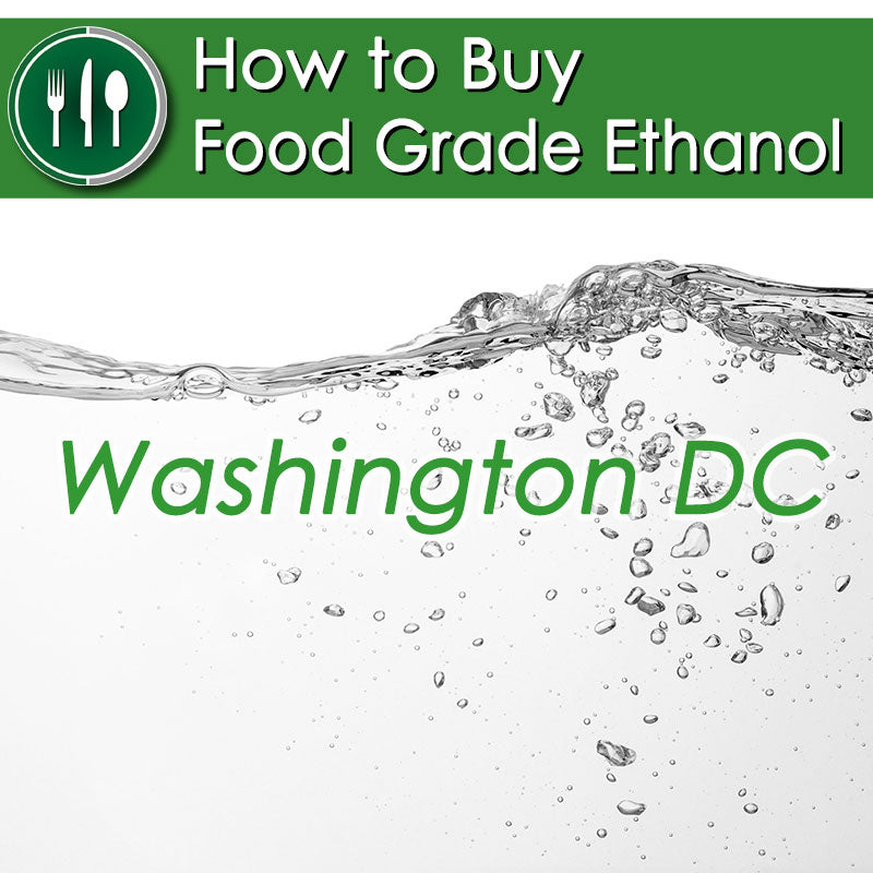 How to Buy Food Grade Ethanol in Washington D. C.