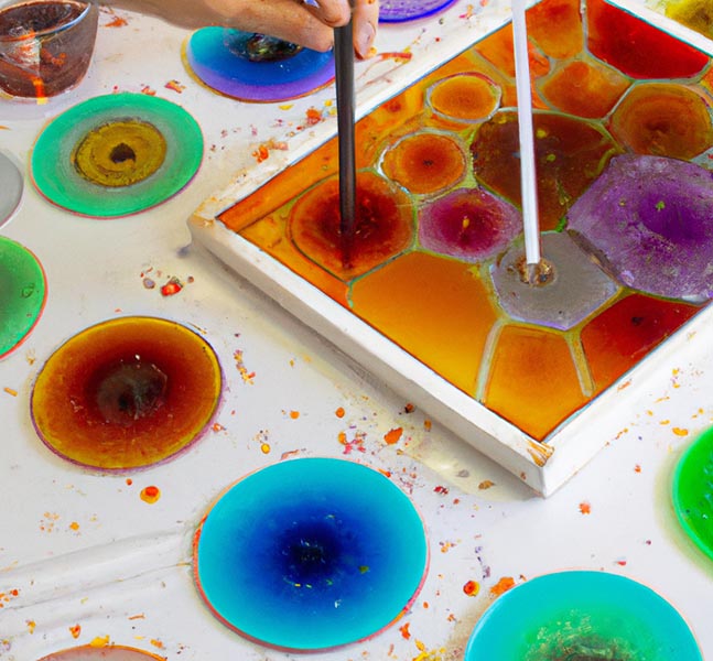 Discover the Artistic Possibilities of Alcohol Inks with 200 Proof Food Grade Ethanol