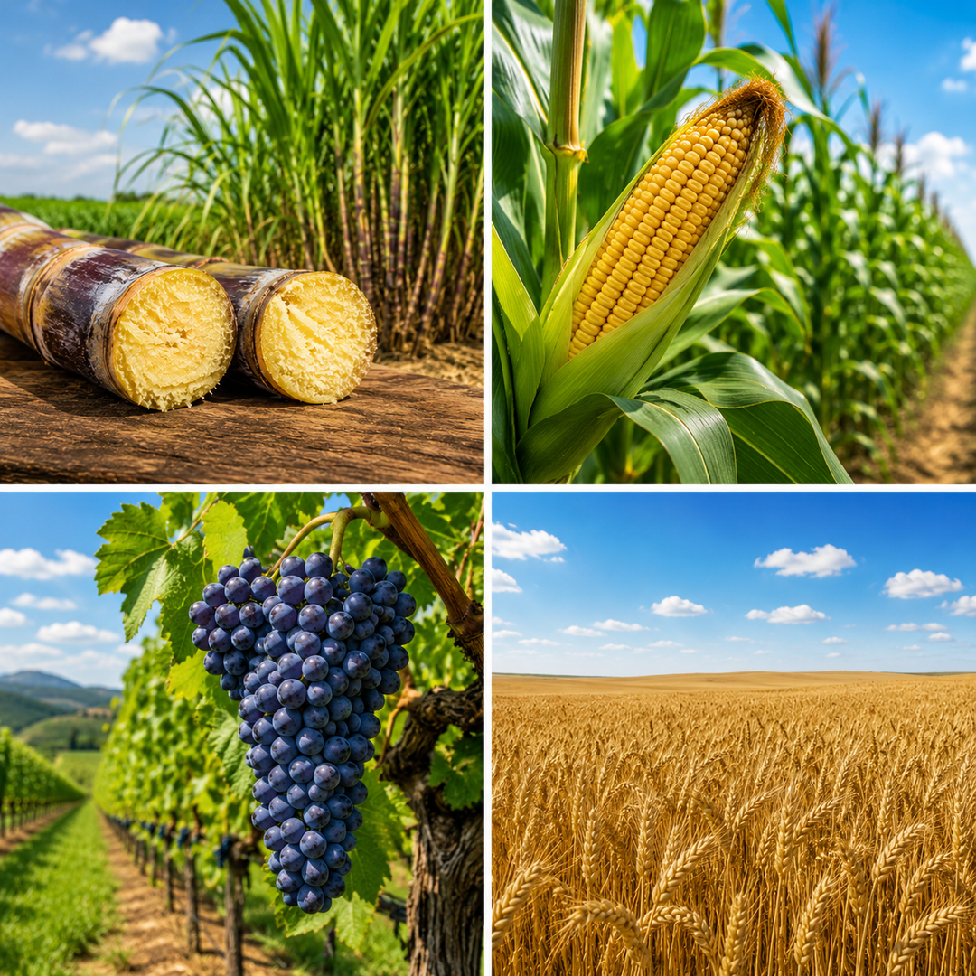 Discussing Common Raw Material Stock for Food Grade Organic Alcohol