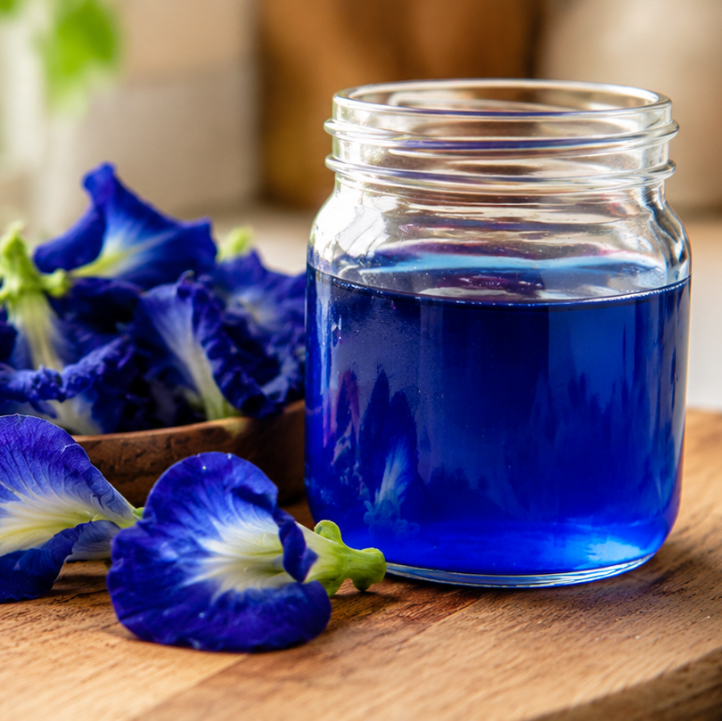 Natural Blue Food Coloring and Dye Recipe