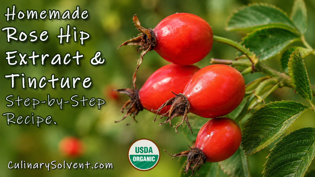 Homemade Rose Hip Extract Recipe