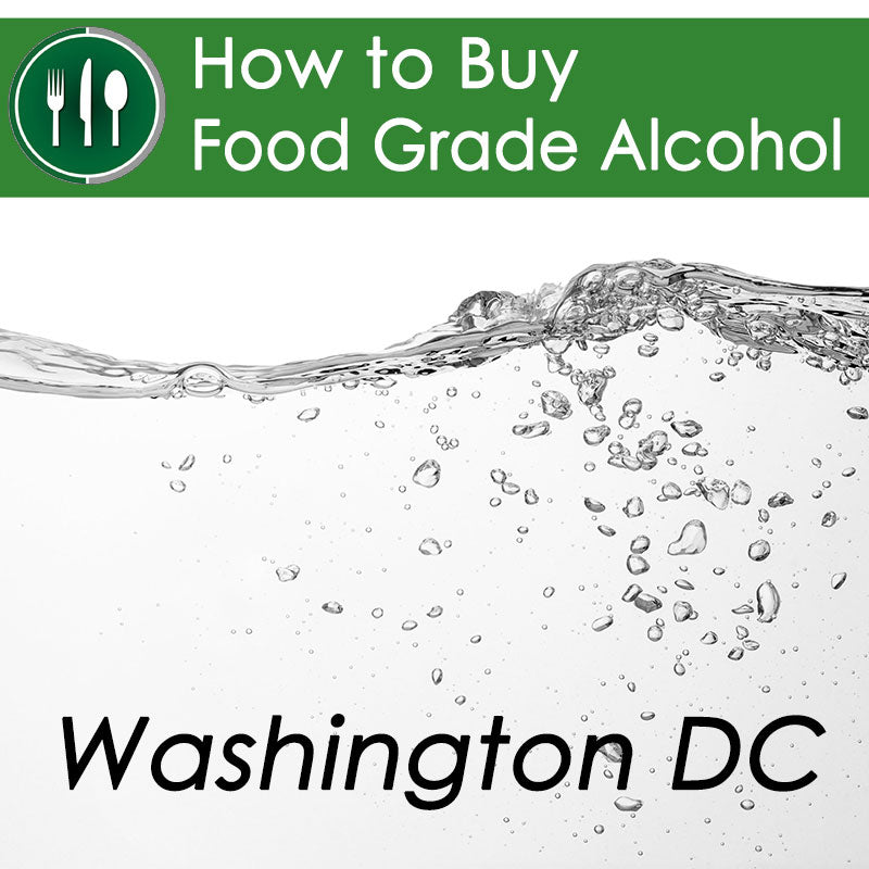 How to Buy Food Grade Ethanol in Washington D. C.