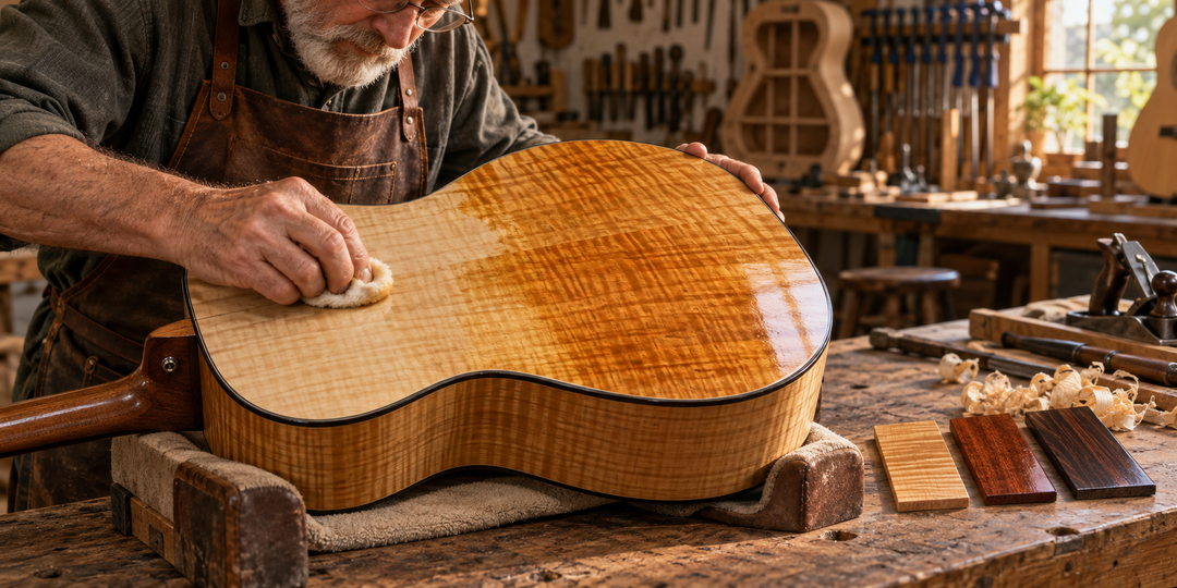 Techniques and Benefits of Natural Shellac and French Polish for Luthiers