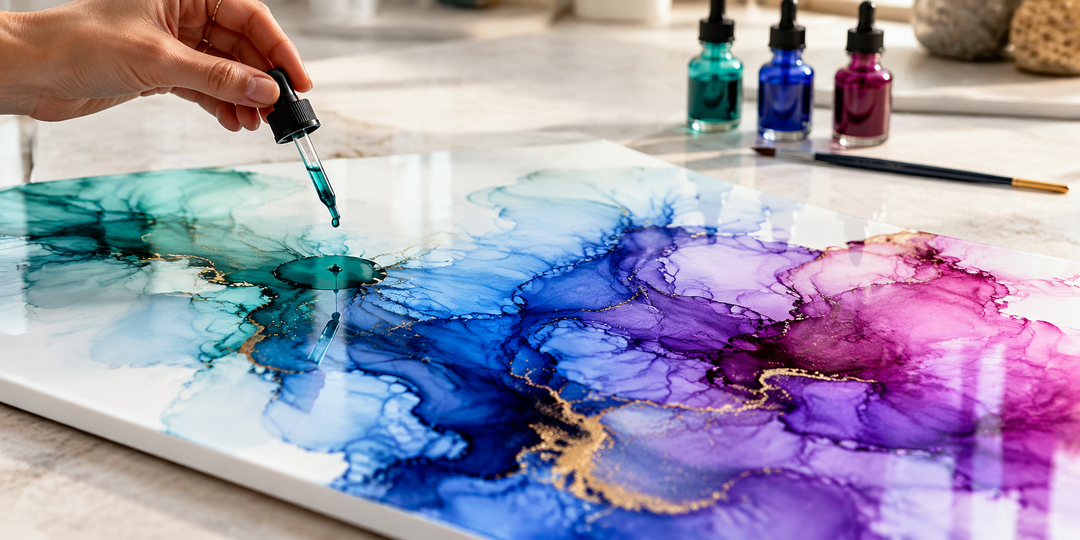 Discover the Artistic Possibilities of Alcohol Inks with 200 Proof Food Grade Ethanol