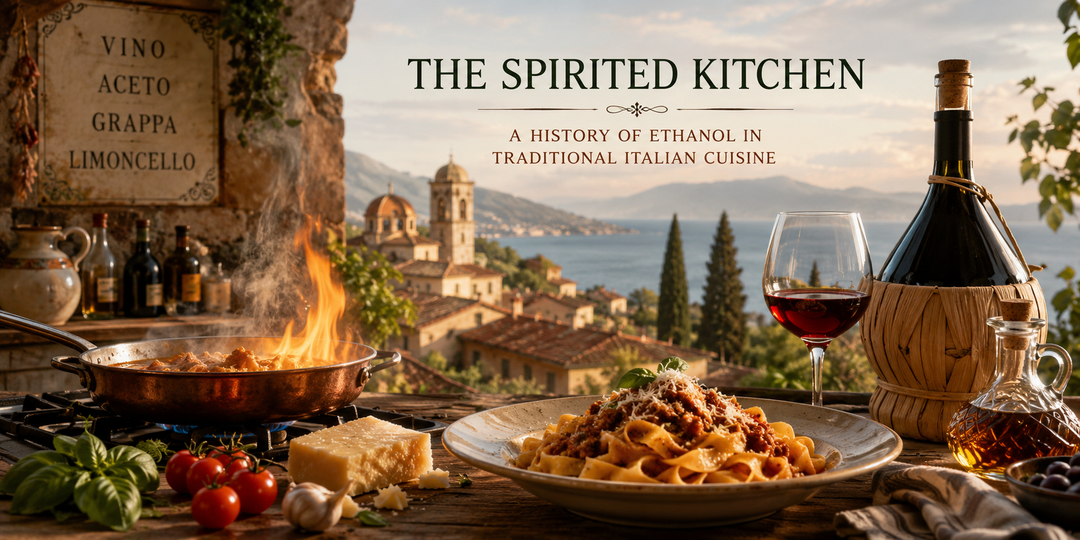 A History of Ethanol in Traditional Italian Cuisine