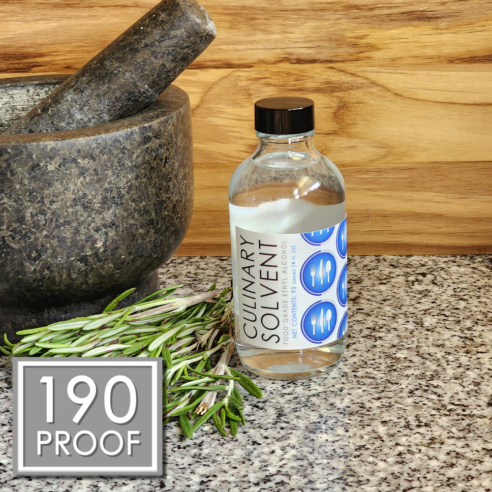 190 Proof Food Grade Ethanol Culinary Solvent