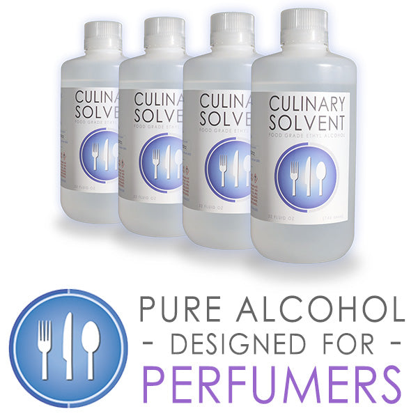 buy pure perfumers alcohol by Culinary Solvent here