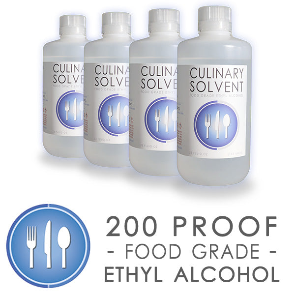 Buy Food Grade Ethanol Alcohol here - Culinary Solvent
